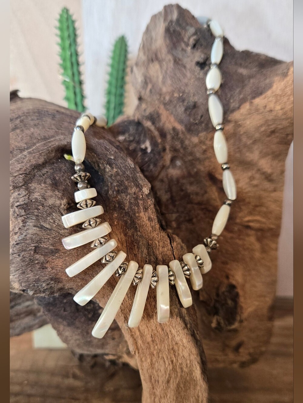 🤍 Vintage Desert Pearl Necklace 🤍